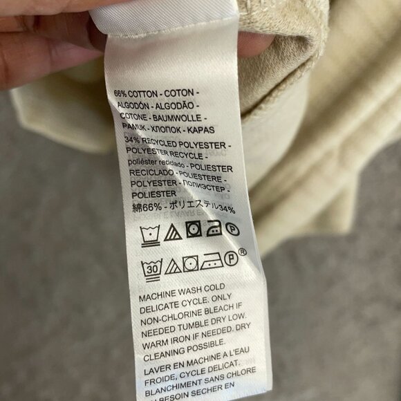 NEW Dockers Men's XL Quarter Zip Pullover Sweatshirt  Beige - Picture 10 of 12